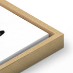 Female Silhouette Erotic Vertical Canvas Print