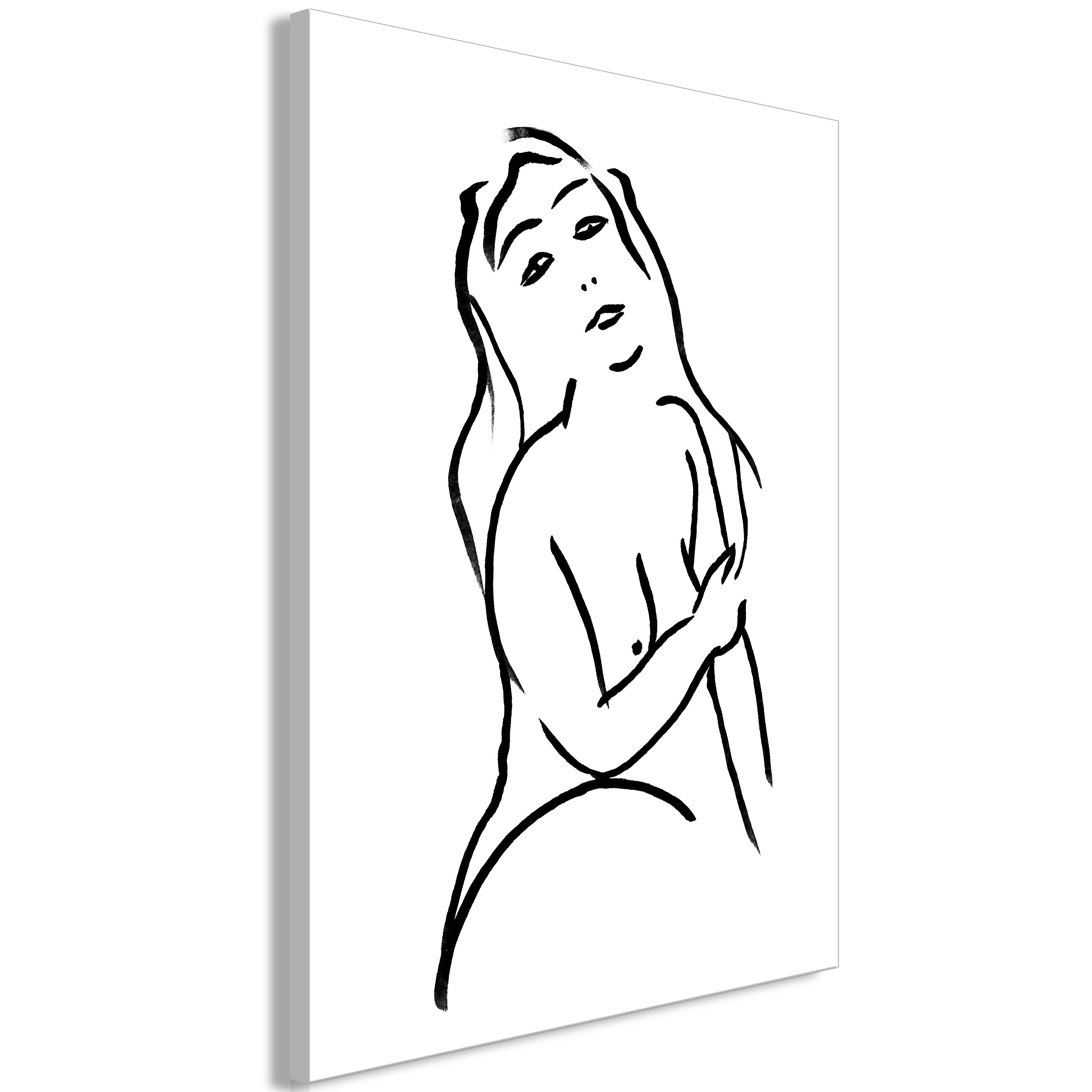 Canvas Print Vertical - Passionate Touch