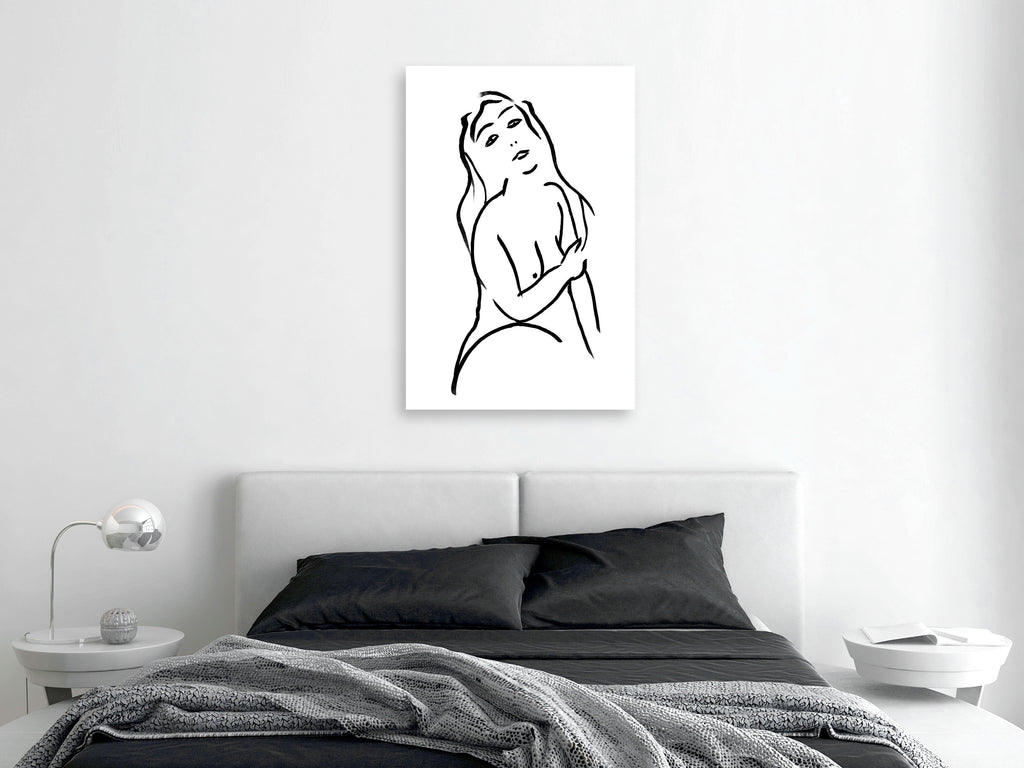 Canvas Print Vertical - Passionate Touch