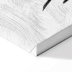 Passionate Woman Silhouette Vertical Canvas Print