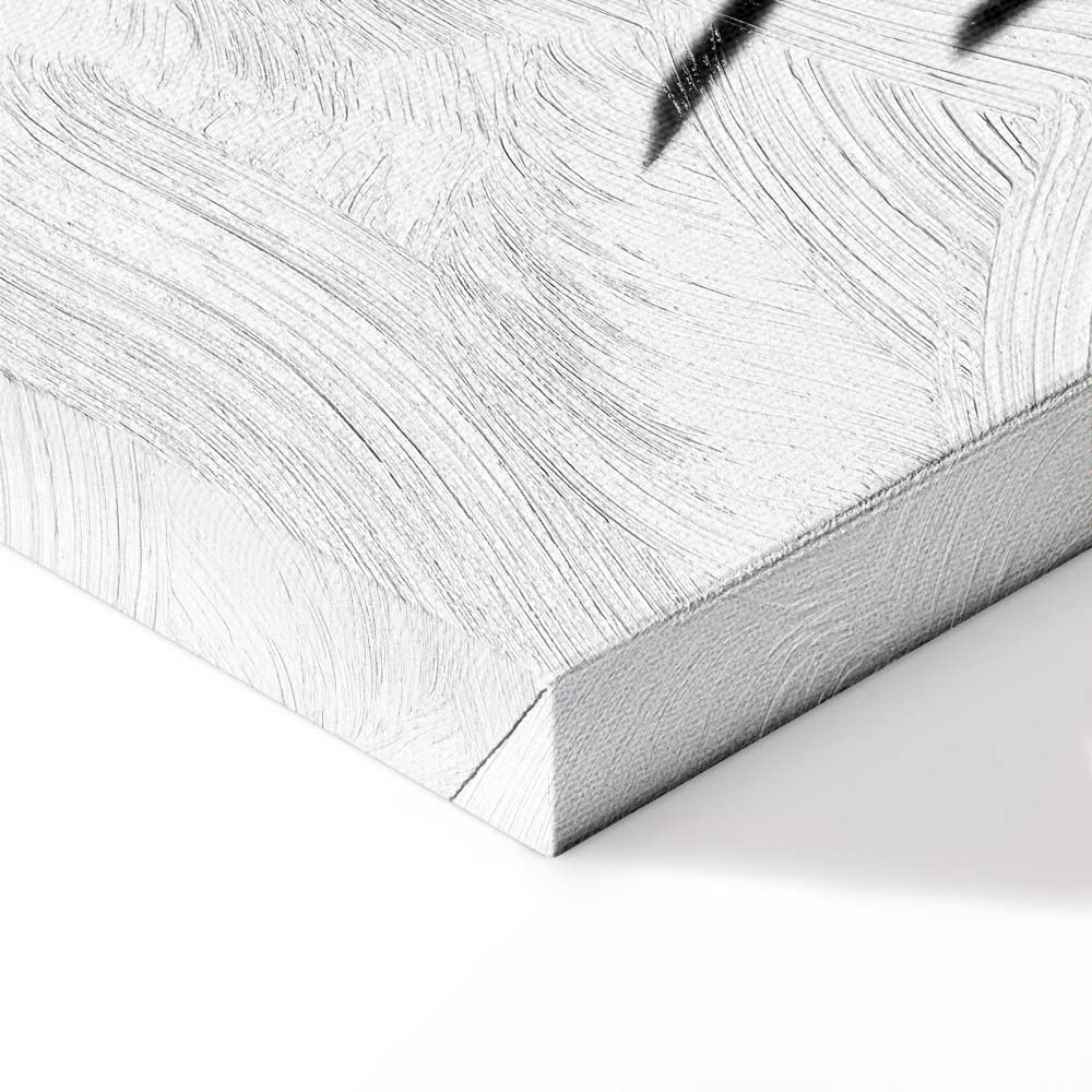 Passionate Woman Silhouette Vertical Canvas Print