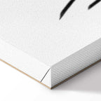 Passionate Woman Silhouette Vertical Canvas Print