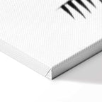 Romantic Blonde Woman Portrait Vertical Canvas Print