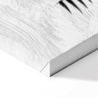 Romantic Blonde Woman Portrait Vertical Canvas Print