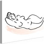Canvas Print Sunbathing Wide 1-Part
