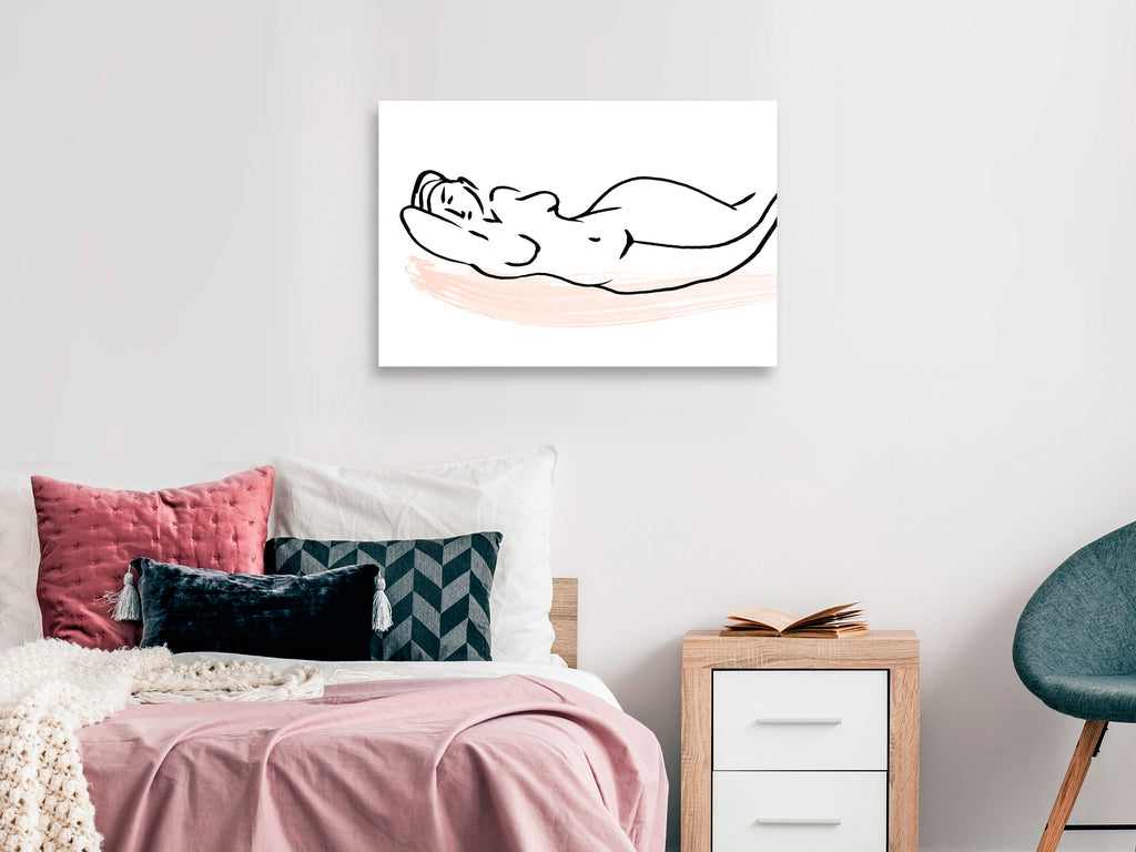 Canvas Print Sunbathing Wide 1-Part