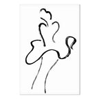 Marilyn Monroe Silhouette Pop Culture Canvas Print