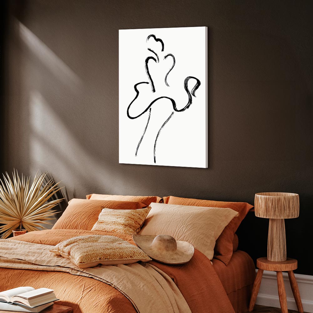 Marilyn Monroe Silhouette Pop Culture Canvas Print
