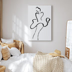 Marilyn Monroe Silhouette Pop Culture Canvas Print