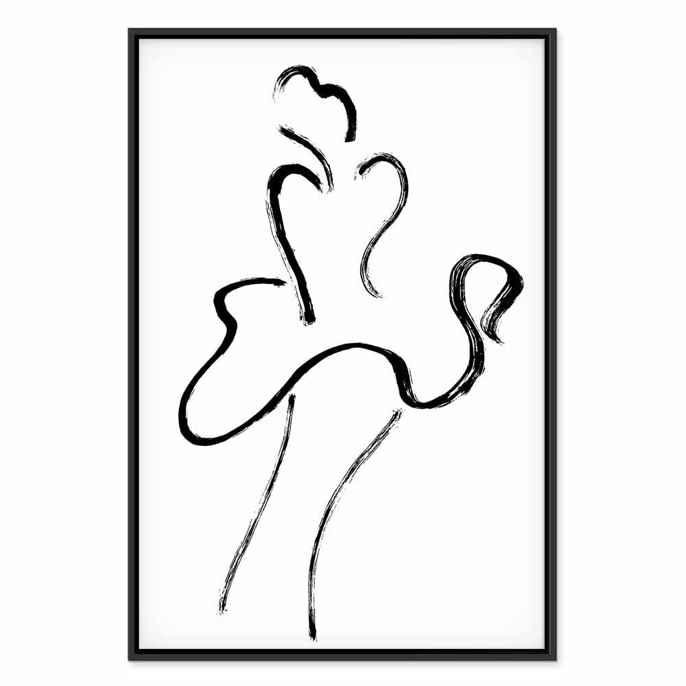 Marilyn Monroe Silhouette Pop Culture Canvas Print