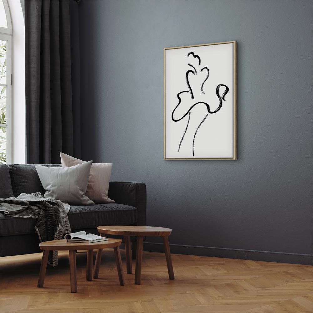 Marilyn Monroe Silhouette Pop Culture Canvas Print