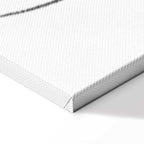 Exotic Dance Silhouette Vertical Canvas Print