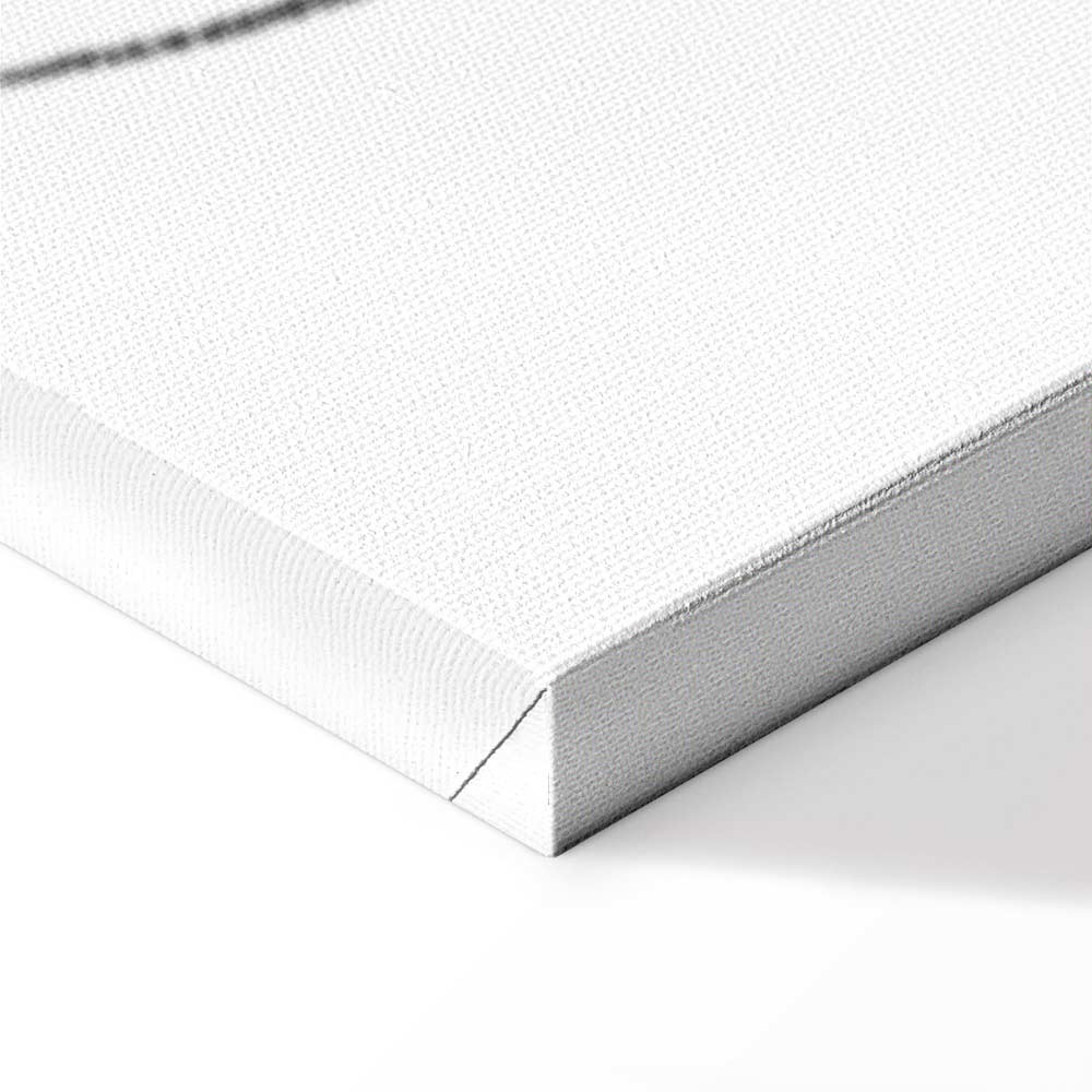 Exotic Dance Silhouette Vertical Canvas Print