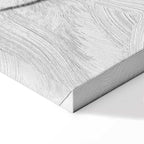 Exotic Dance Silhouette Vertical Canvas Print