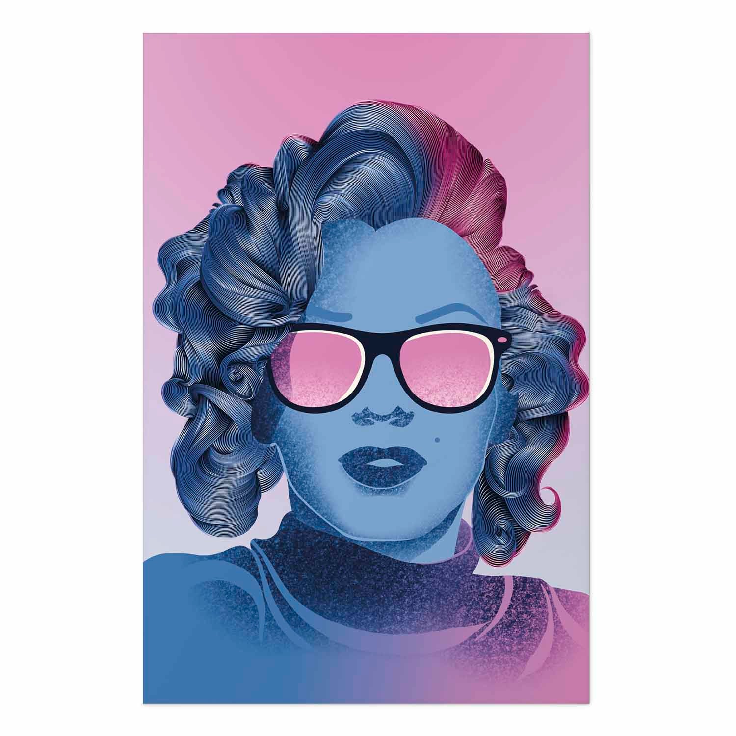 Norma Jeane Celebrity Portrait Poster