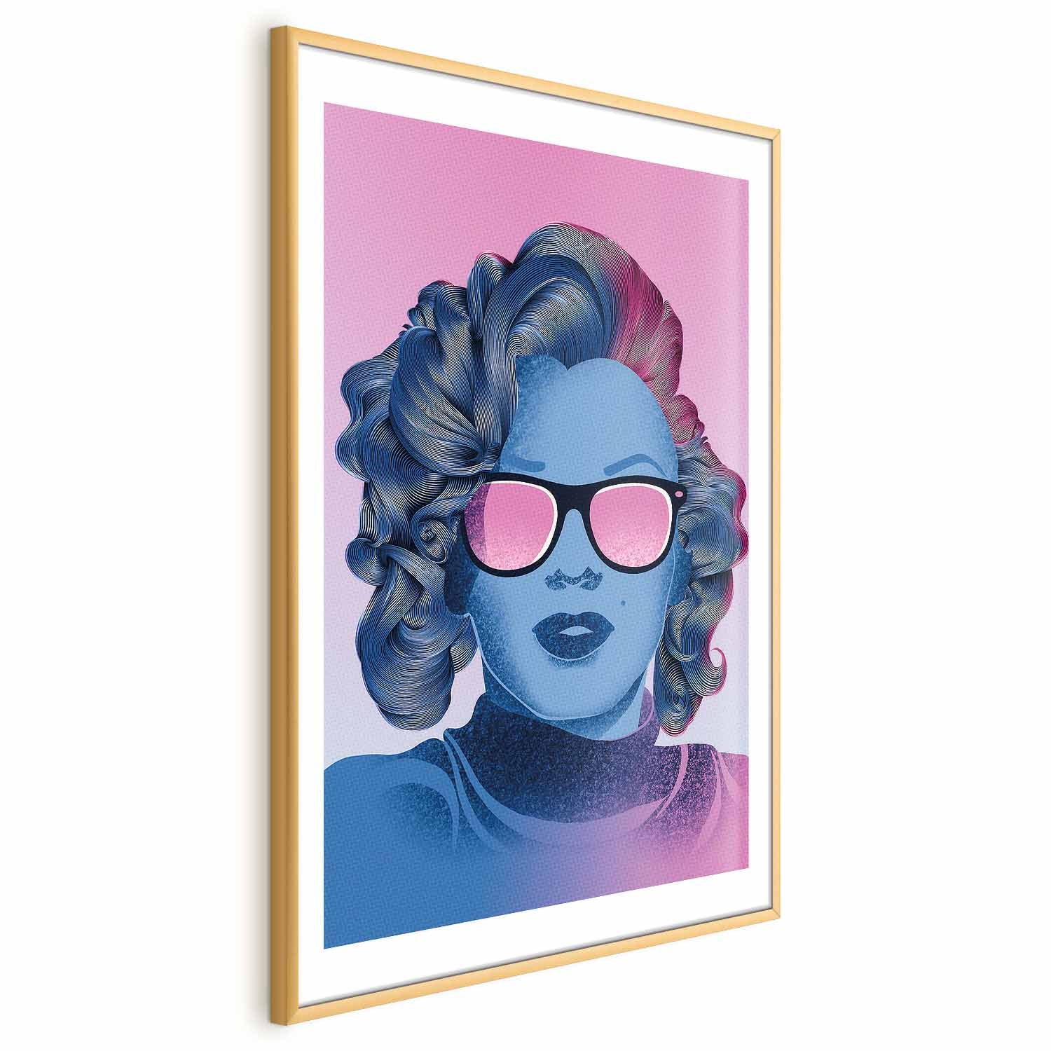 Norma Jeane Celebrity Portrait Poster