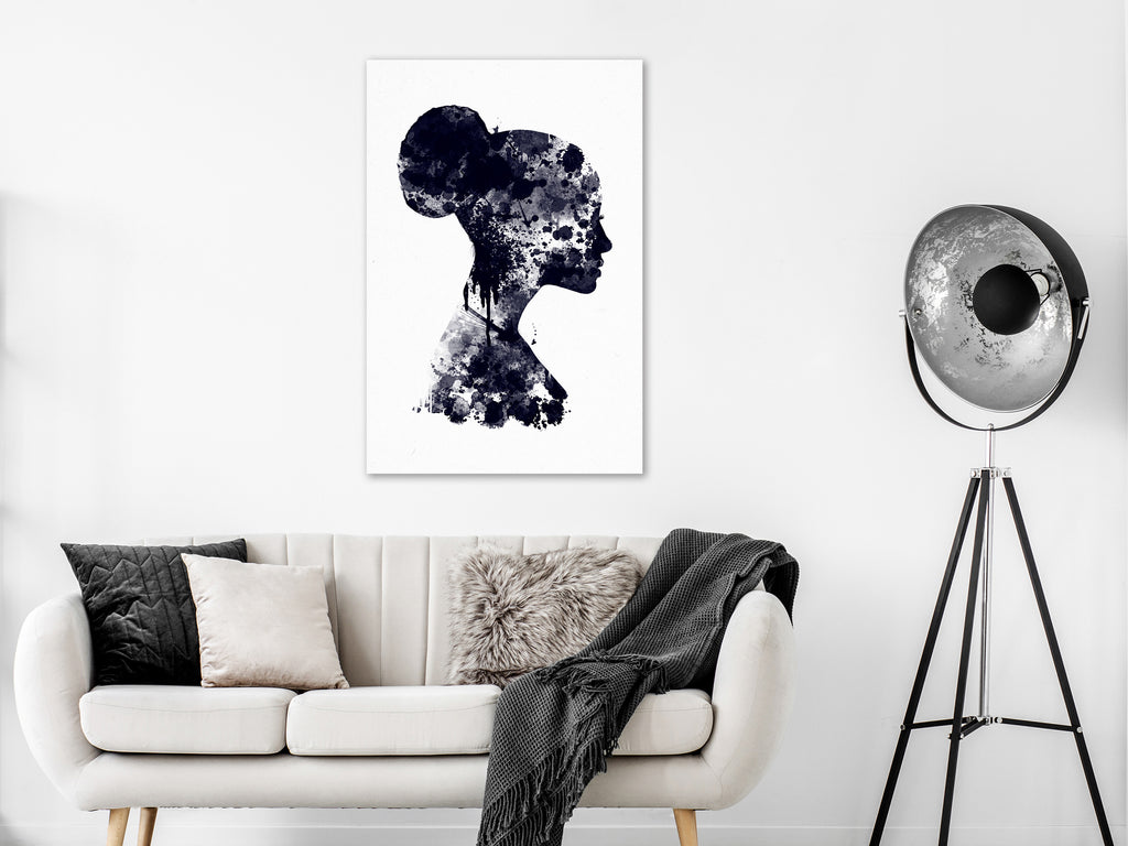 Canvas Print Abstract Profile Vertical 1 Part