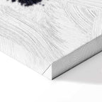 Abstract Female Profile Portrait Canvas Print