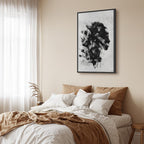 Classic Profile Abstract Portrait Canvas Print