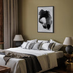 Painted Light Abstract Vertical Canvas Print