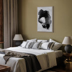 Painted Light Abstract Vertical Canvas Print