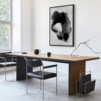 Painted Light Abstract Vertical Canvas Print