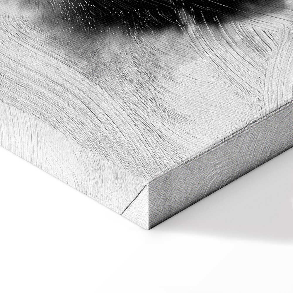 Painted Light Abstract Vertical Canvas Print