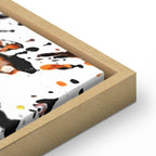 Abstract Kiss Explosion Wide Canvas Print