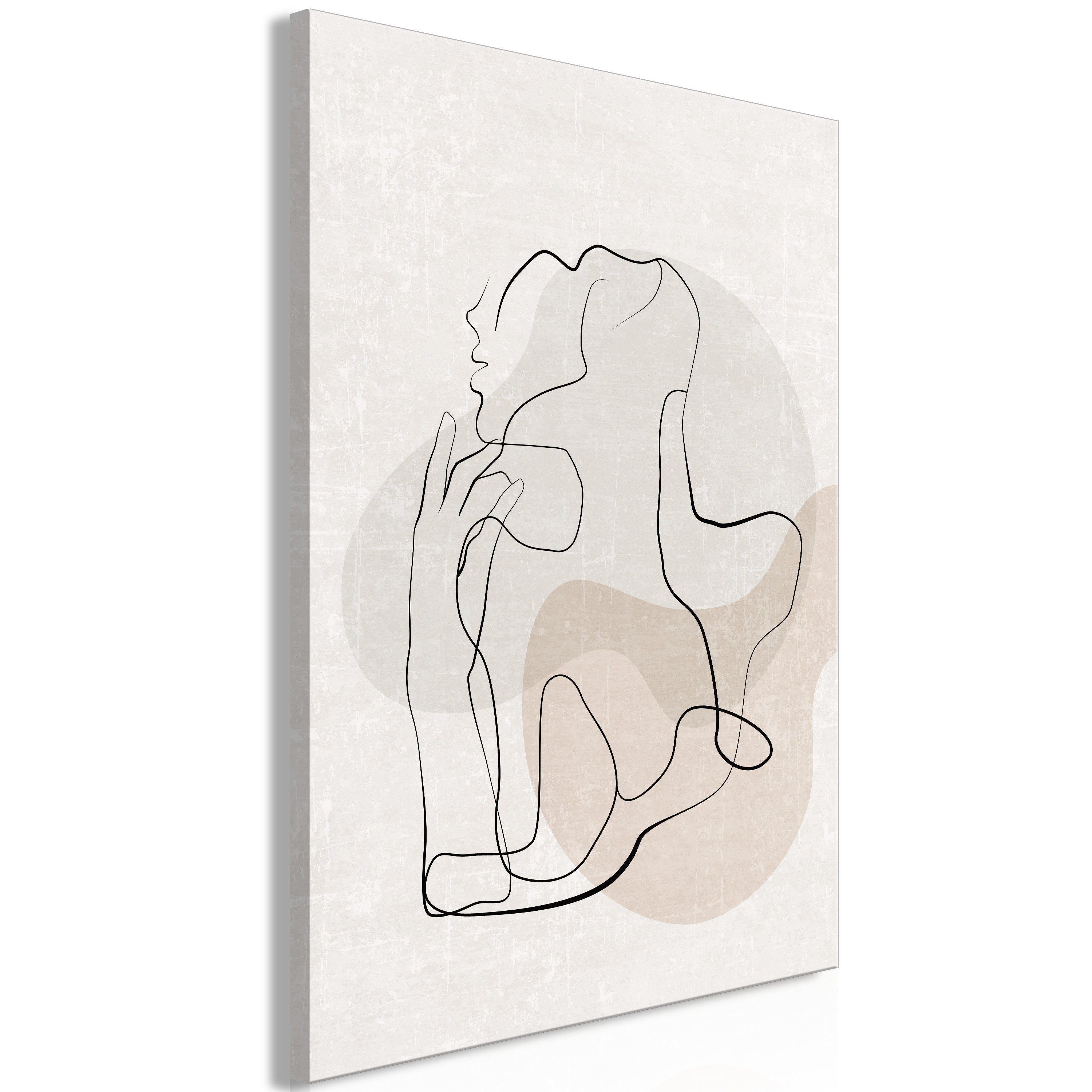 Canvas Print Vertical - French Chic (1 Part)