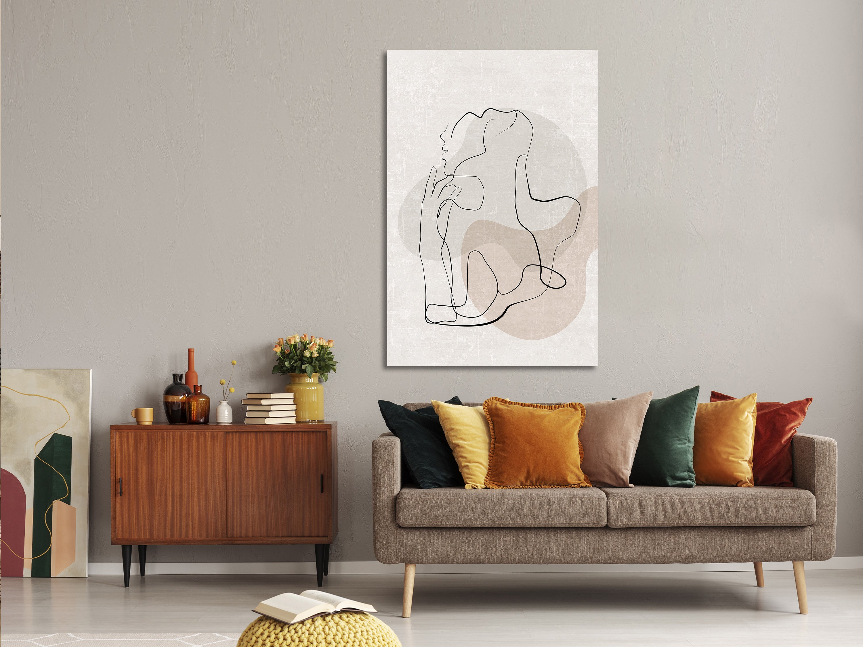 Canvas Print Vertical - French Chic (1 Part)