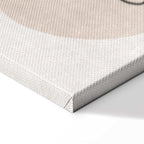 French Chic Line Art Faces Vertical Canvas Print