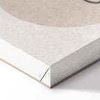 French Chic Line Art Faces Vertical Canvas Print