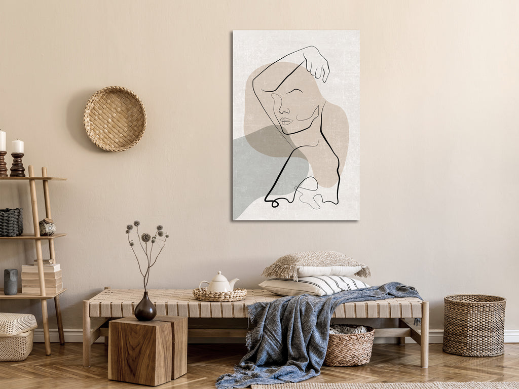 Canvas Print - Romantic Morning (1 Part) Vertical