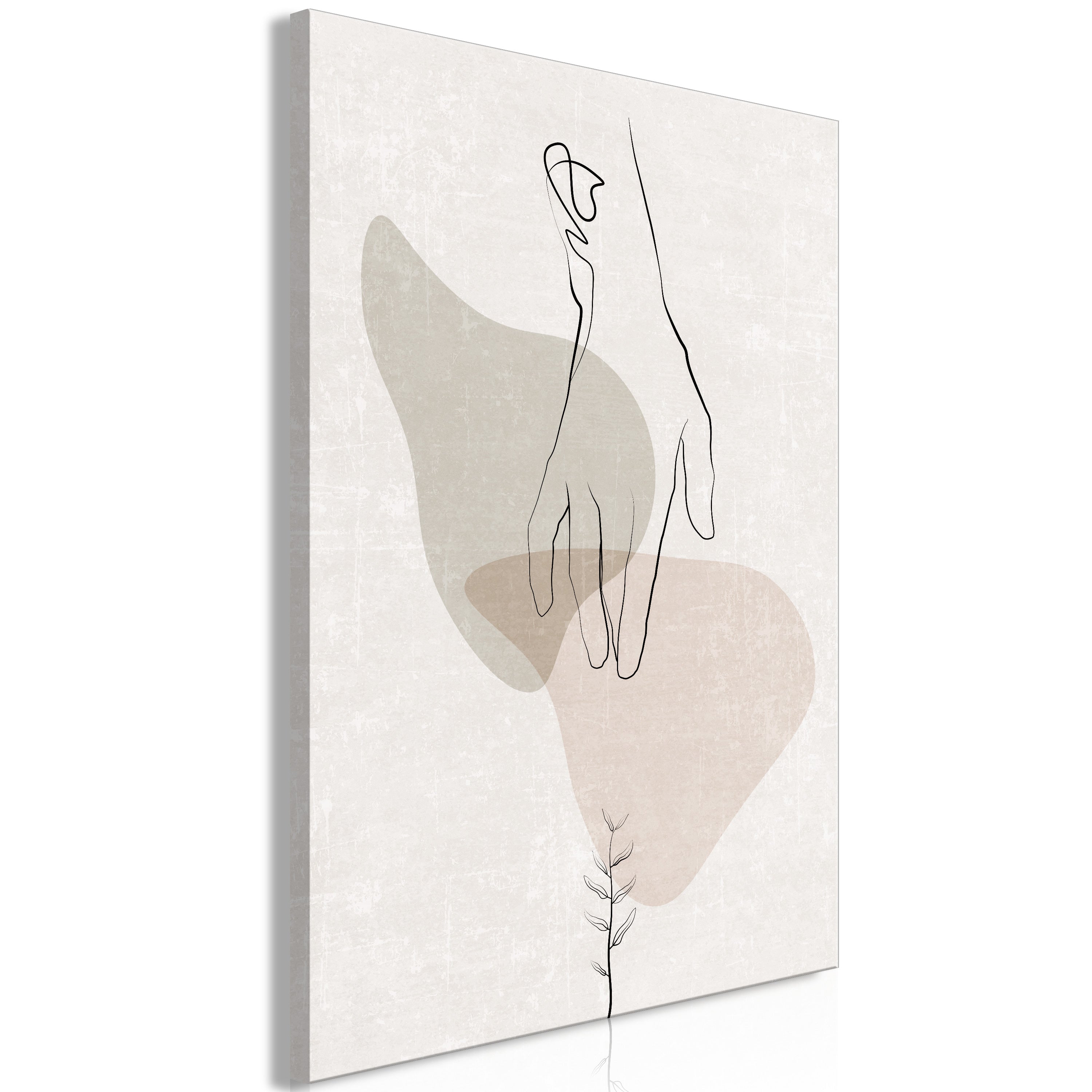Canvas Print Delicate Touch Vertical