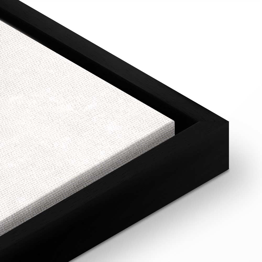 Abstract Line Art Figure Minimalist Canvas Print