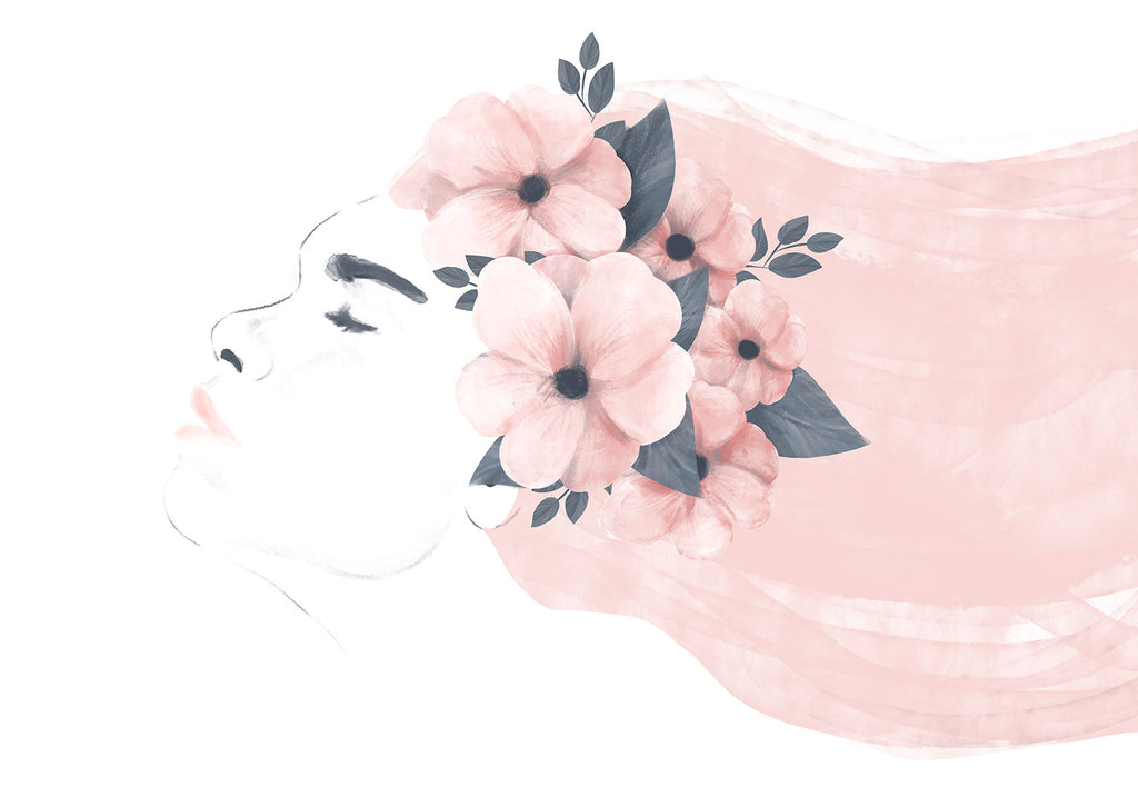 Wandbild – Weiblicher Blick – Zweite Variante