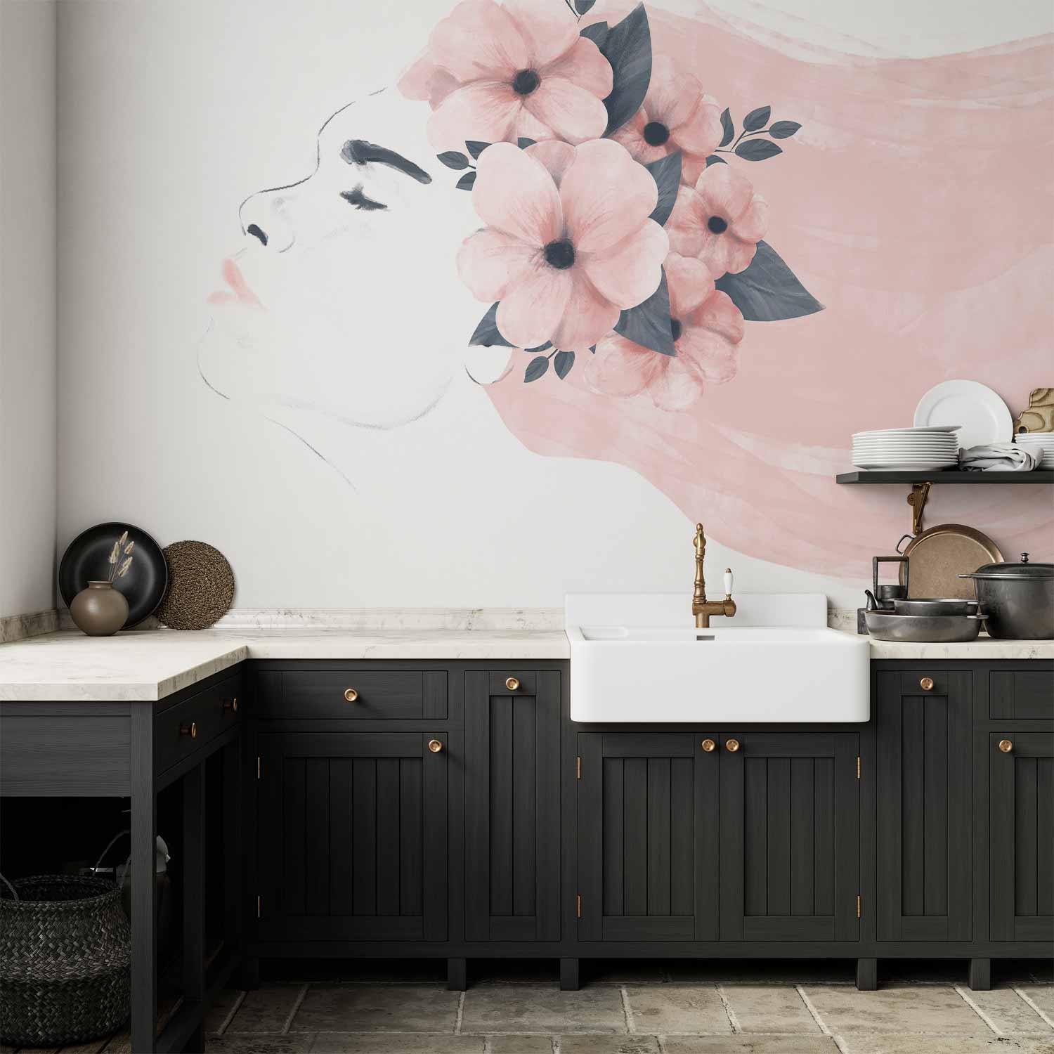 Wandbild – Weiblicher Blick – Zweite Variante