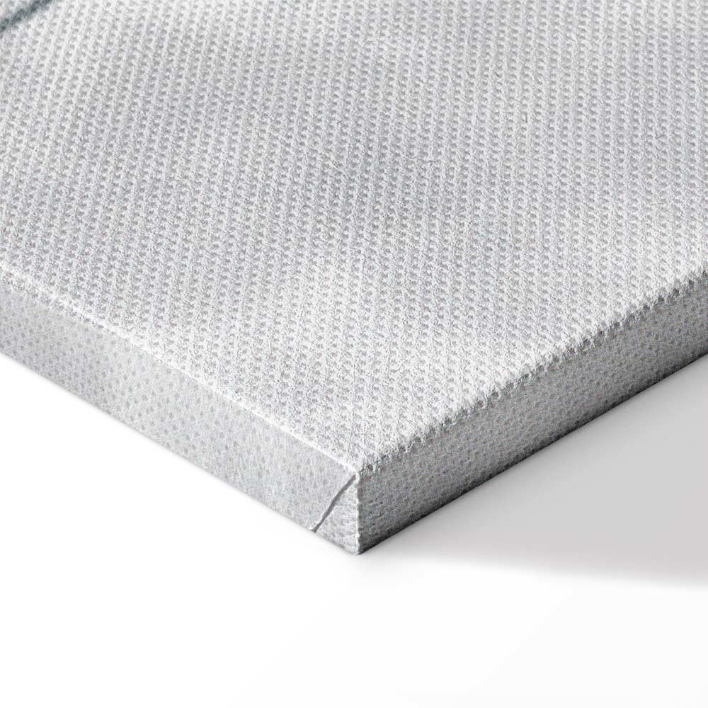 Abstract Line Art Silhouette Vertical Canvas Print