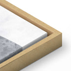 Abstract Line Art Silhouette Vertical Canvas Print