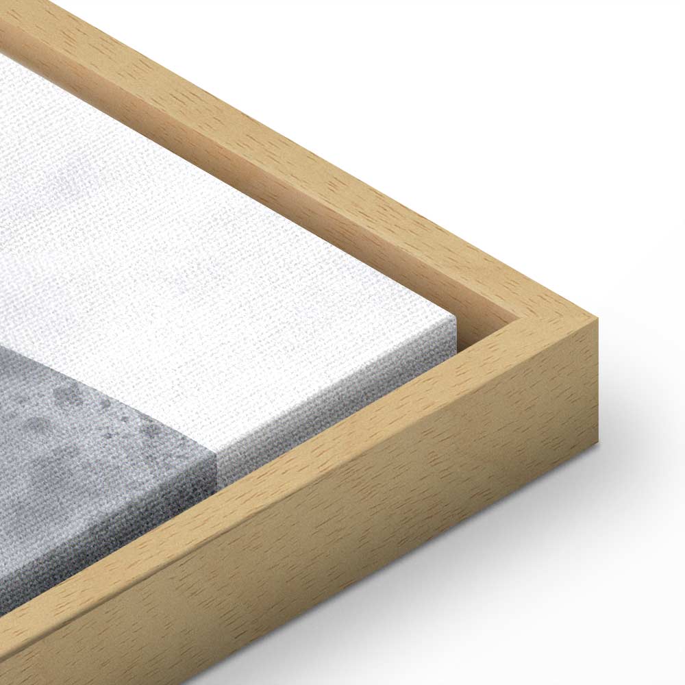 Abstract Line Art Silhouette Vertical Canvas Print