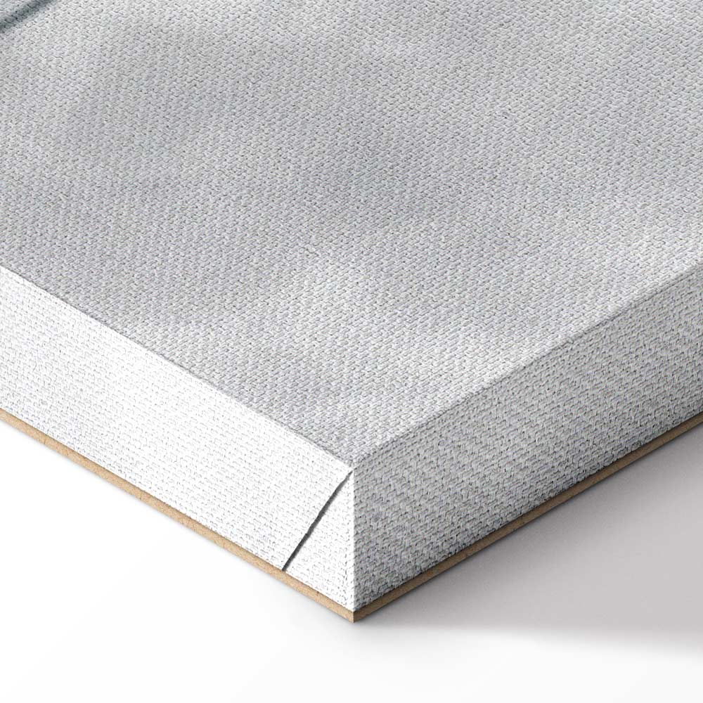 Abstract Line Art Silhouette Vertical Canvas Print