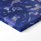 Ancient Vineyard Women Blue Ink Portal Canvas Print