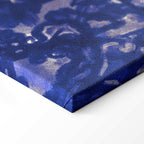 Ancient Vineyard Women Blue Ink Portal Canvas Print