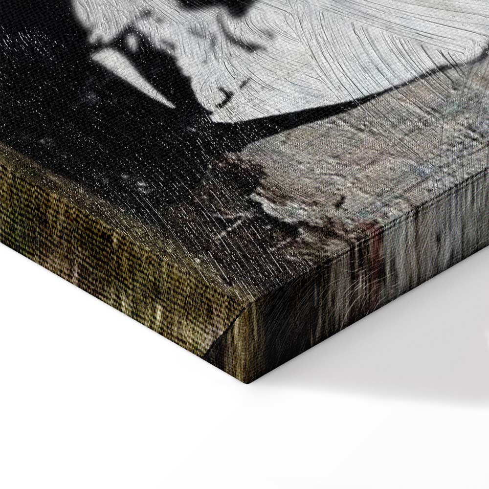 Banksy Super Mario Mushroom Cop Graffiti Canvas Print