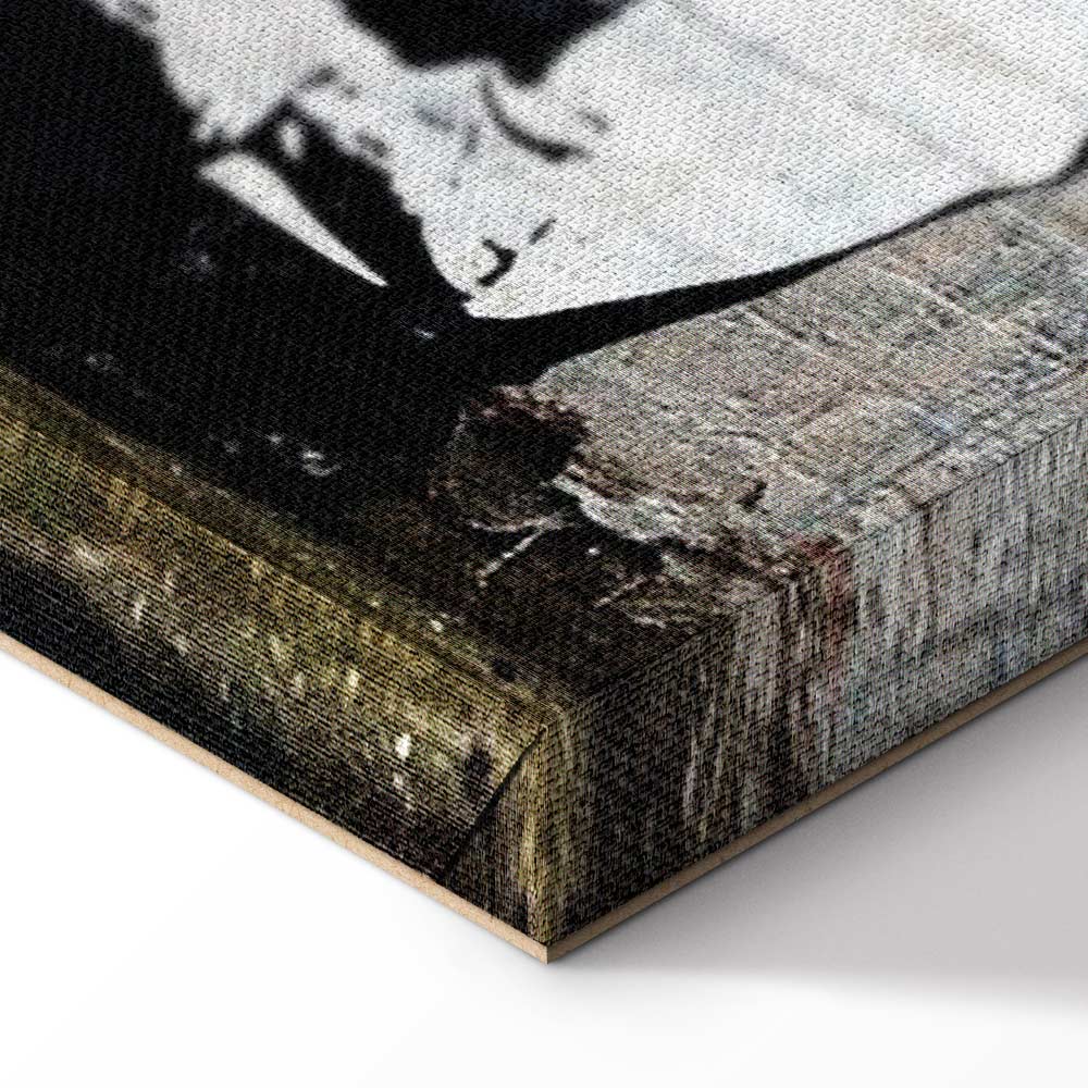 Banksy Super Mario Mushroom Cop Graffiti Canvas Print