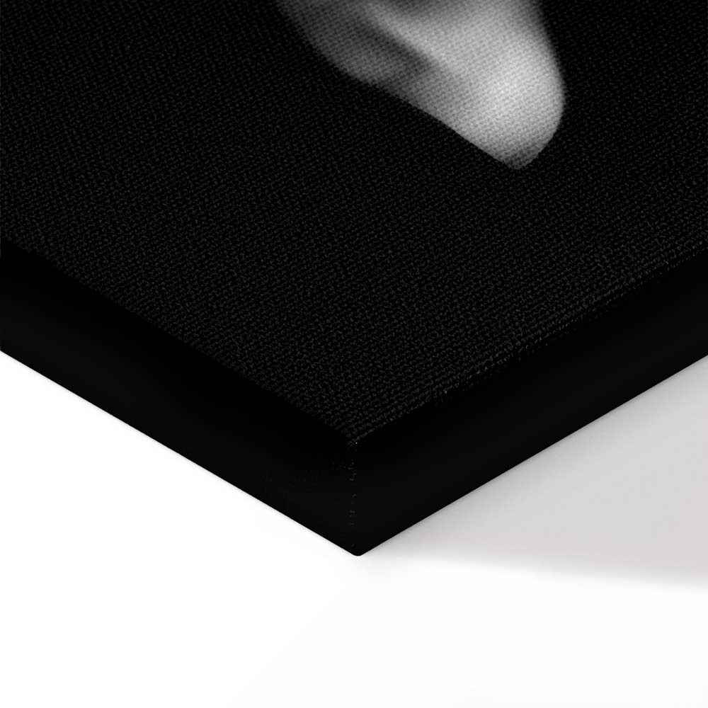 Mysterious Woman Portrait Vertical Canvas Print