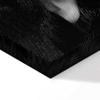 Mysterious Woman Portrait Vertical Canvas Print