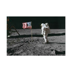 Moonlit People Cosmos Wide Canvas Print