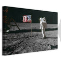 Moonlit People Cosmos Wide Canvas Print