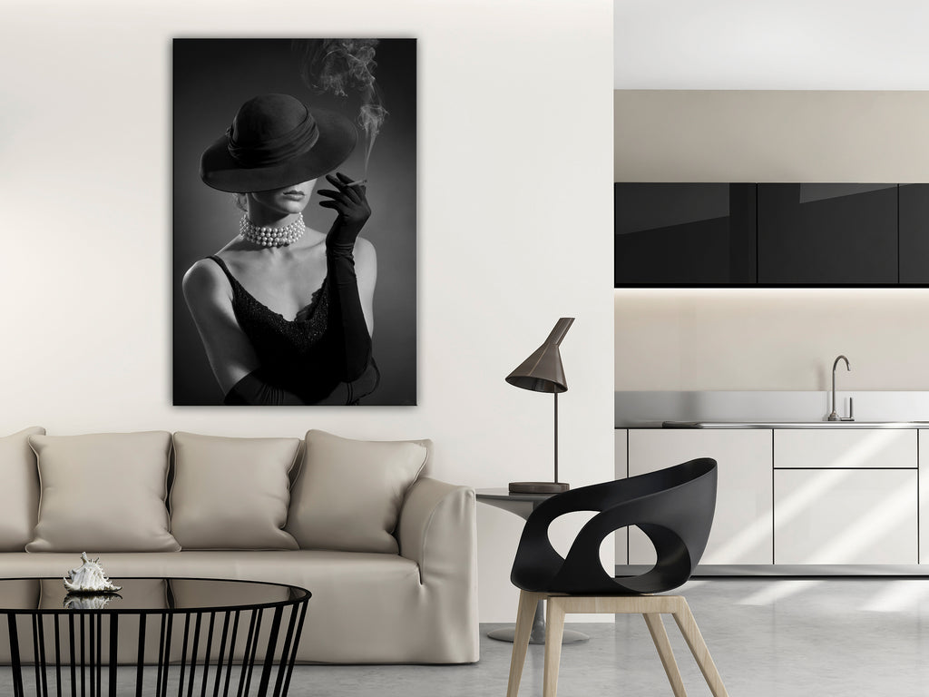 Canvas Prints Black Elegance Vertical